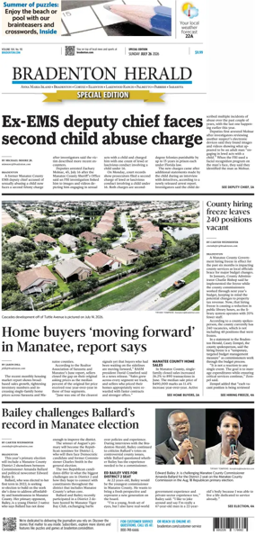 Cover of The Bradenton Herald (Sunday)