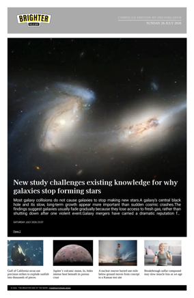 Cover of The Brighter Side of News