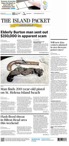 Cover of The Island Packet (Sunday)