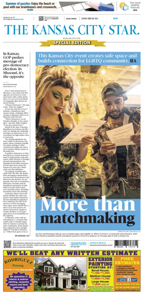 Cover of The Kansas City Star (Sunday)