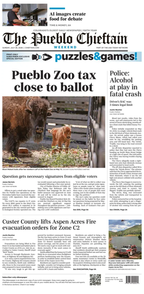Cover of The Pueblo Chieftain