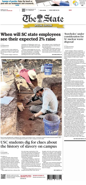 Cover of The State (Sunday)