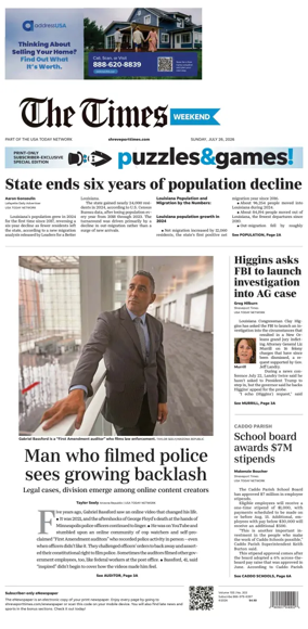 Cover of The Times (Shreveport)