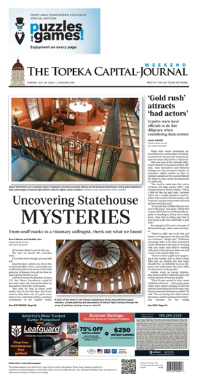 Cover of The Topeka Capital-Journal