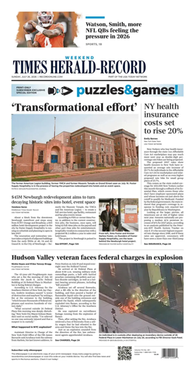 Cover of Times Herald-Record