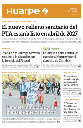 Cover of Diario Huarpe