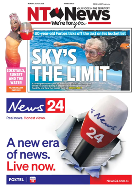 Cover of NT News