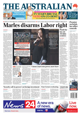 Cover of The Australian