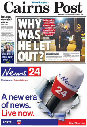 Cover of The Cairns Post