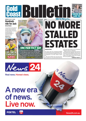 Cover of The Gold Coast Bulletin