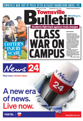 Cover of Townsville Bulletin