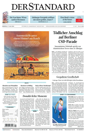 Cover of Der Standard