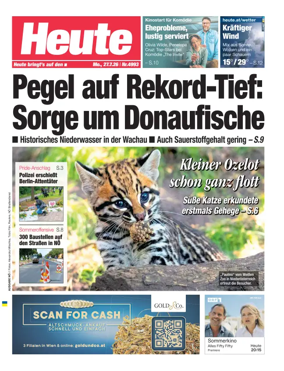 Cover of Heute - Niederosterreich Ausgabe