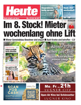 Cover of Heute - Wien Ausgabe