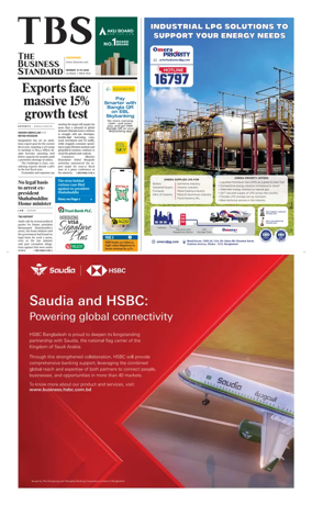 Cover of The Business Standard