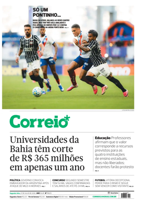 Cover of Correio da Bahia