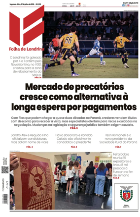 Cover of Folha de Londrina
