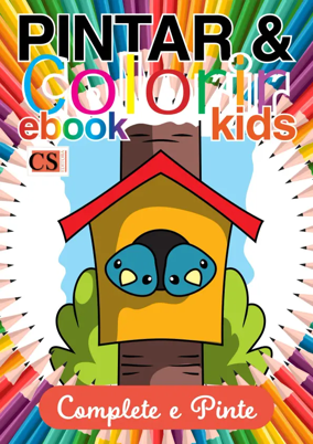 Cover of Pintar e Colorir Kids