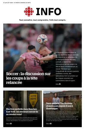 Cover of Radio-Canada Info