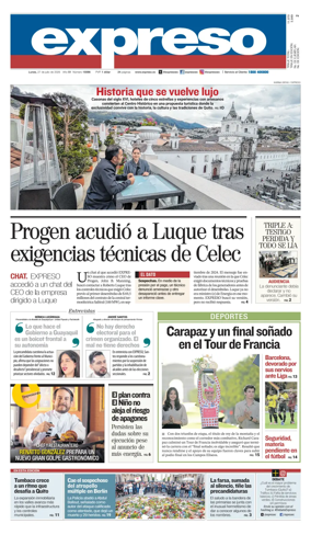 Cover of Diario Expreso