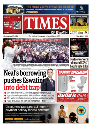 Cover of Times of Eswatini