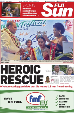 Cover of Fiji Sun