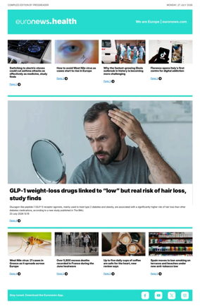 Cover of Euronews Health (English) Compiled Edition