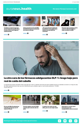 Cover of Euronews Health (Spanish) Compiled Edition
