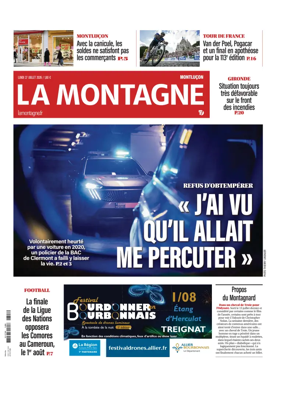 Cover of La Montagne (Montlucon)