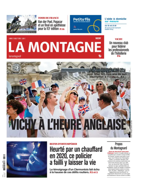 Cover of La Montagne (Vichy)