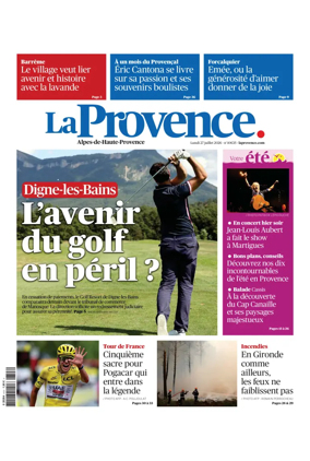 Cover of La Provence Alpes-de-Haute-Provence