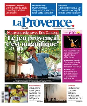 Cover of La Provence Marseille