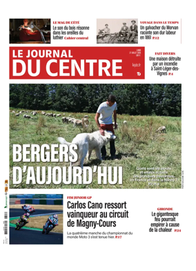 Cover of Le Journal du Centre