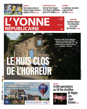 Cover of L'Yonne Republicaine