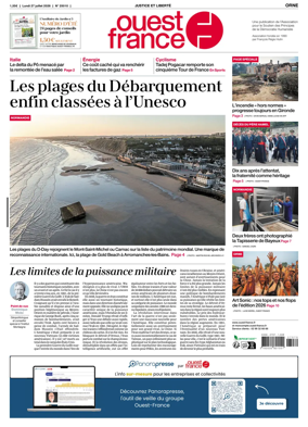 Cover of Ouest France (Orne)