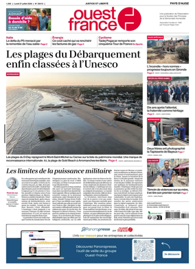 Cover of Ouest France (Pays d'Auge)