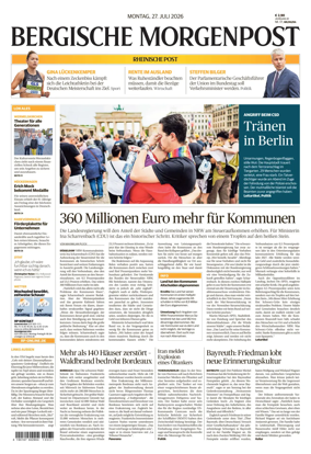 Cover of Bergische Morgenpost Wermelskirchen/Huckeswagen/Radevormwald