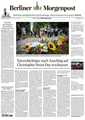Cover of Berliner Morgenpost