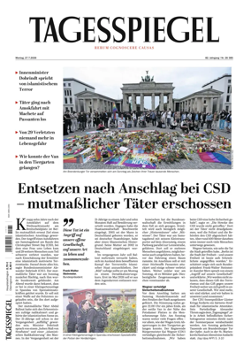 Cover of Der Tagesspiegel