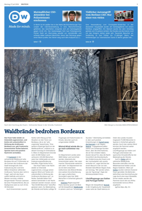 Cover of Deutsche Welle (German edition)