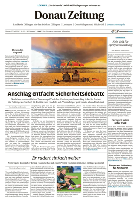 Cover of Donau Zeitung
