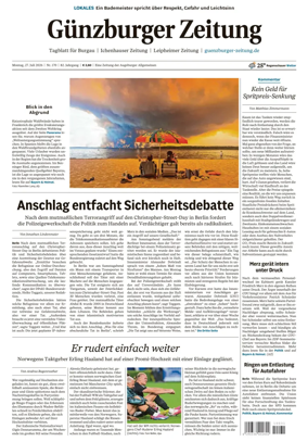 Cover of Guenzburger Zeitung