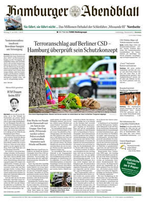 Cover of Hamburger Abendblatt (Kreis Stormarn)