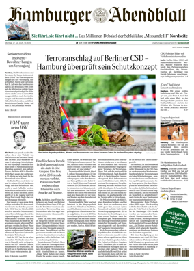 Cover of Hamburger Abendblatt (Norderstedt)