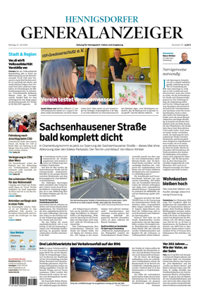Cover of Hennigsdorfer Generalanzeiger
