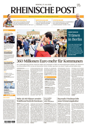 Cover of Rheinische Post Duisburg