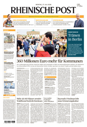 Cover of Rheinische Post Krefeld Kempen
