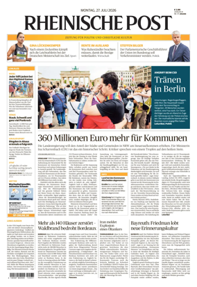 Cover of Rheinische Post - Wesel/Dinslaken