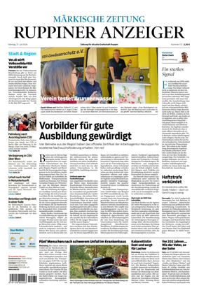 Cover of Ruppiner Anzeiger