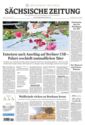 Cover of Sachsische Zeitung (Rodertal)
